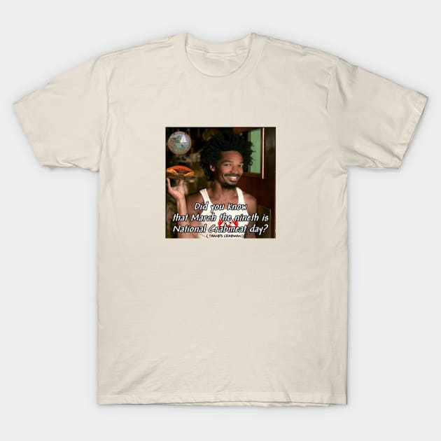 Darnell "Crabman" Turner AKA Harry Monroe T-Shirt by Manatee Max